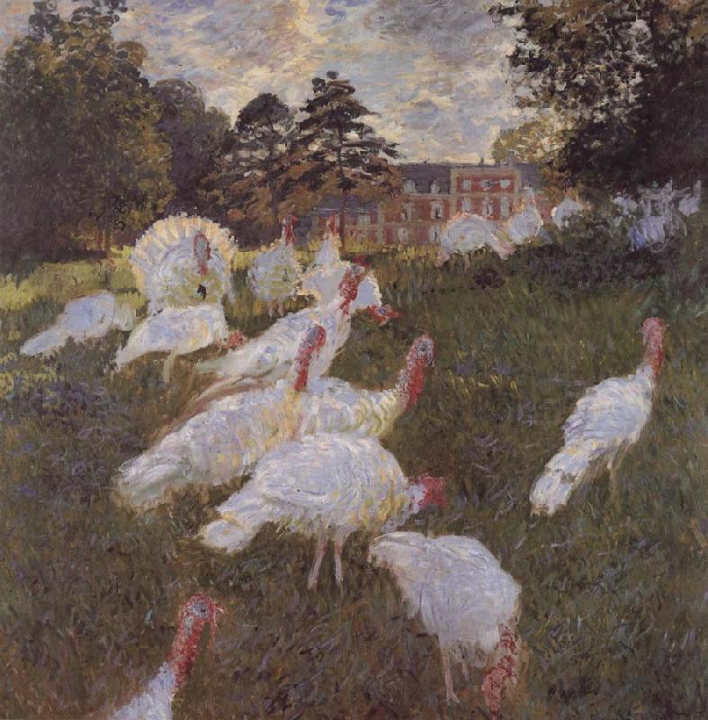 Claude Monet Turkeys oil painting picture